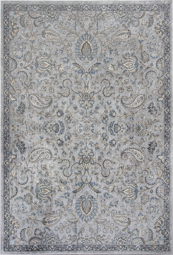 Cheap Carpet - 5'3" x 7'7" Viscose Silver/Blue Area Rug