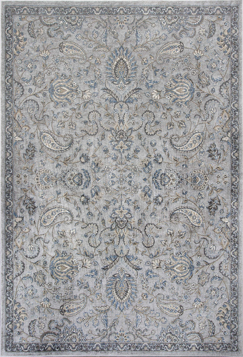 Cheap Carpet - 5'3" x 7'7" Viscose Silver/Blue Area Rug