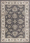 Ivory Area Rug - 7'10" x 9'10" Polypropylene Grey/Ivory Area Rug