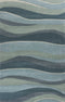Cheap Rugs - 5' x 8' Wool Ocean Area Rug
