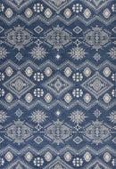Denim Rug - 6'7" x 9'6" Polypropylene Demin Area Rug