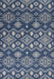 Denim Rug - 6'7" x 9'6" Polypropylene Demin Area Rug
