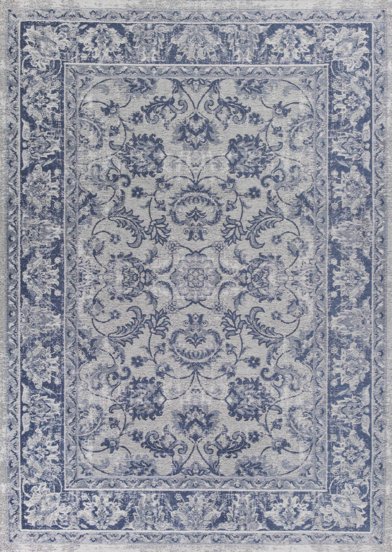 Cheap Carpet - 26" x 45" Polyester Slate Blue Area Rug
