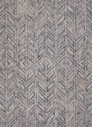 Cheap Area Rugs - 27" X 45" Wool Blue Area Rug