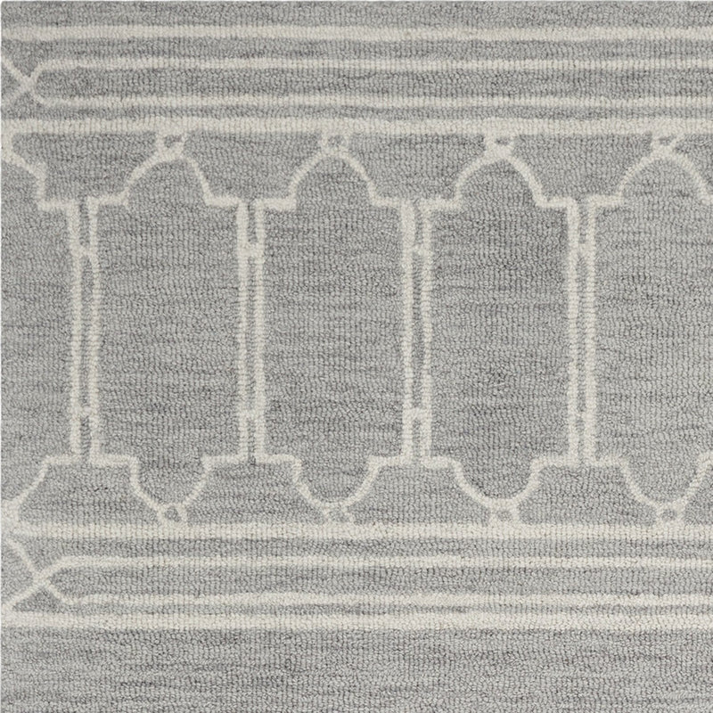 Cheap Area Rugs - 27" X 45" Wool Grey Area Rug