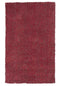 Red Area Rugs - 27" X 45" Polyester Red Heather Area Rug