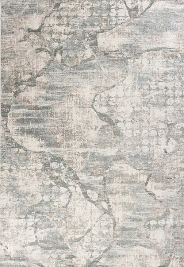 Rugs USA - 3'3" x 4'7" Polypropylene Ivory/Mist Area Rug