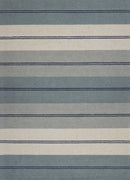 Cheap Area Rugs - 3'3" x 5'3" Wool Ivory/Blue Area Rug