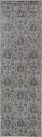 Kitchen Runner Rugs - 2'2"X 6'11" Runner Viscose Silver Area Rug