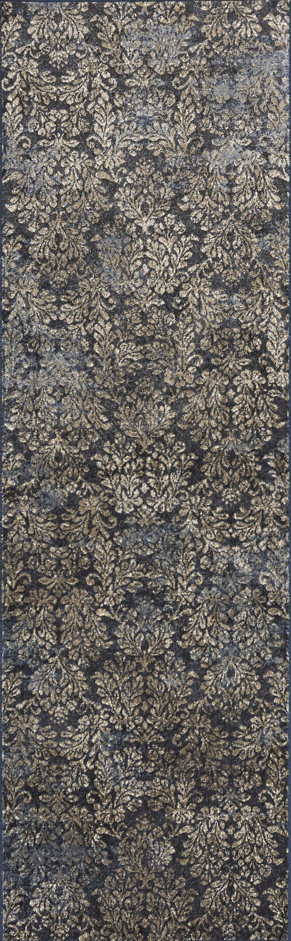 Kitchen Runner Rugs - 2'2"X 6'11" Runner Viscose Slate Area Rug