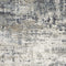 Hallway Runner Rug - 2'2" x 7'6" Runner Polyester Ivory/Teal Area Rug