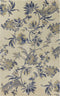 Area Rugs On Sale - 30" x 50" Wool Ivory/Blue Area Rug