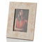 Family Photo Frame - 2" x 8.5" x 10.5" Natural & Gold Spindle - 5x7 Photo Frame