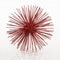 Decorative Spheres - 8" x 8" x 8" Red/Medium - Spiked Sphere