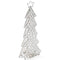 Christmas Decorations - 3.5" x 8" x 16" Silver/Crystal - Christmas Tree