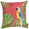 18x18Pillow Covers - 18"x 18" Tropical Parrot Greek Printed Decorative Throw Pillow Cover