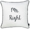 18x18Pillow Covers - 18"x18" Skandi Mr. Right Decorative Throw Pillow Cover Printed