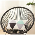 Throw Pillow Covers - 20"x 12" Blue Gray Skandi Modern Decorative Throw Pillow Cover