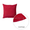 Throw Pillow Covers - 20"x20" Red Honey Decorative Throw Pillow Cover (2 pcs in set)