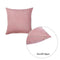 Body Pillow Covers - 18"x18" Light Pink Honey Decorative Throw Pillow Cover (2 pcs in set)