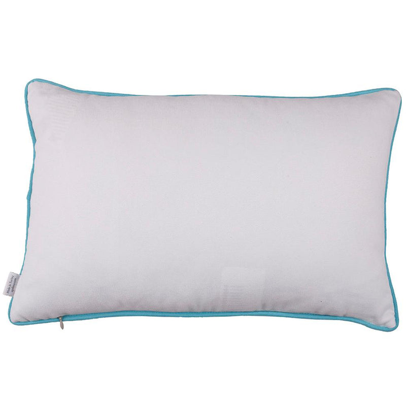 Christmas Pillow Covers - 12"x 20" Blue Marine Lumbar Stripes Decorative Throw Pillow Cover