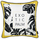 Decorative Pillow Covers - 18"x 18" Tropical Exotic Palm Squares Decorative Throw Pillow Cover