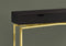 Cheap Accent Tables - 12" x 42'.5" x 32'.5" Cappuccino/Gold, Hall Console - Accent Table