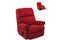 Recliner Couch - 31" X 34.5" X 31" Sierra Cardinal 100% Polyurethane/100% Polyester Velvet Recliner