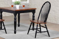 Floor Chair - 17.75" X 17.5" X 41" Black Cherry Finish Rubberwood Side Chair