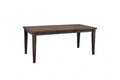 Modern Dining Table - 36.25" X 54" X 30" Two-Tone Hardwood Dining Table