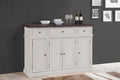 Furniture Sale - 18" X 36" X 36" Mocha Sand Hardwood Server