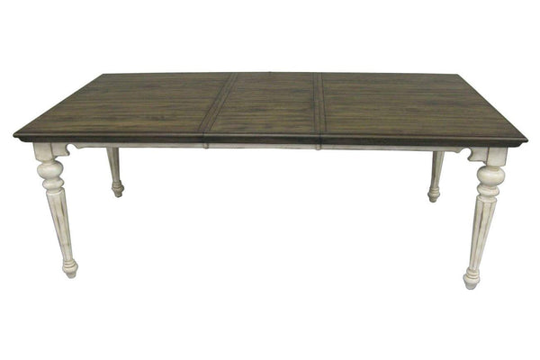 Modern Dining Table - 64" X 42" X 82" Vintage Estates Hardwood Dining Table