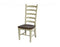 Modern Chair - 19.5" X 23.75" X 44.375" Buttermilk Cherry Hardwood Side Chair