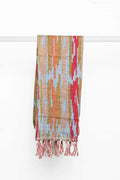 Designer Scarf - 18" x 72" Multi-colored Eclectic, Bohemian, Traditional - Scarf