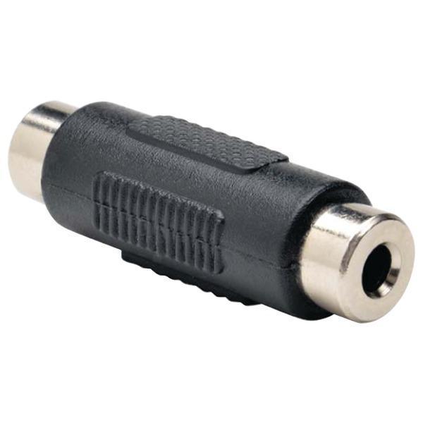 3.5mm Stereo Audio Coupler (Female to Female)-Cables, Connectors & Accessories-JadeMoghul Inc.