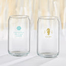 36-Personalized 16 oz. Can Glasses - Seaside Escape-Personalized Coasters-JadeMoghul Inc.