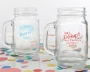 36-Personalized 16 oz. Mason Jar Mugs - Party Time-Favor Boxes & Containers-JadeMoghul Inc.
