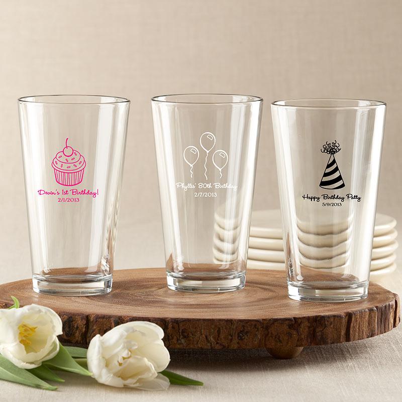 36-Personalized 16 oz. Pint Glasses - Birthday-Personalized Coasters-JadeMoghul Inc.