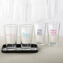 36-Personalized 16 oz. Pint Glasses - Custom Design-Personalized Coasters-JadeMoghul Inc.