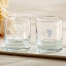 36-Personalized 9 oz. Rocks Glasseses - English Garden-Personalized Coasters-JadeMoghul Inc.