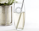 36-Personalized 9 oz. Stemless Champagne Glasses - Romantic Garden-Personalized Coasters-JadeMoghul Inc.