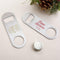 36-Personalized Silver Oblong Bottle Openers - Holiday-Wedding Reception Accessories-JadeMoghul Inc.
