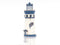 Accent Decor - 4.5" x 4.5" x 11.5" Vintage Lighthouse