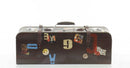 Accent Decor - 8" x 30" x 11.5" Vintage Suitcase