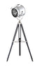 Rustic Lamps - 32" x 32" x 67" Stainless Steel - Floor Lamp