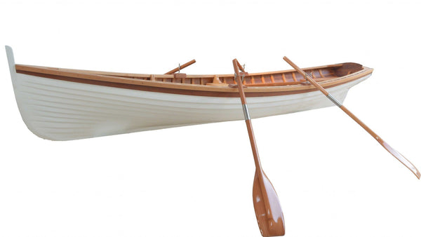 Home Decor Ideas - 41" x 147.5" x 27.5" Clinker Built Whitehall Row Boat