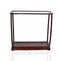 Wooden Table - 13.75" x 40" x 39.25" Brown, Table Top Display Case Classic