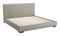 King Beds For Sale - 83.9" x 88.6" x 43.5" Gray, Leatherette, Plywood, MDF, King Bed