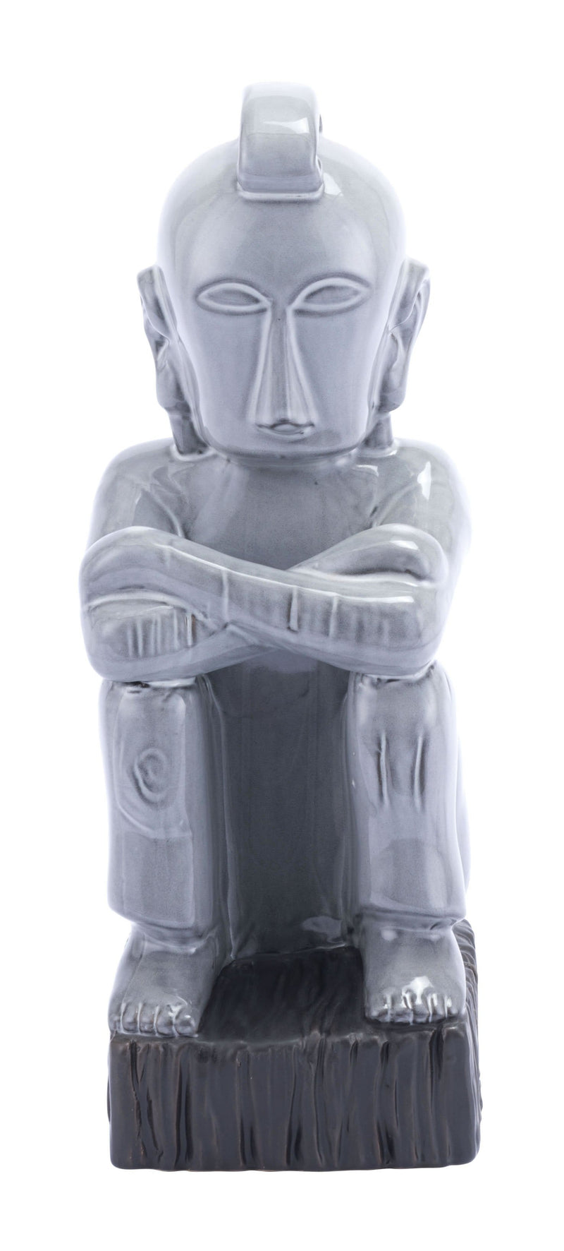 Table Decorations - 6.1" x 5.3" x 14.2" Gray, Ceramic, Figurine