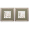 Christmas Picture Frame - 11" X 11" Metallic Bronze Frame Summer Song (Set of 2)